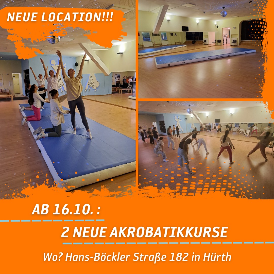 😍 Spoiler-Alarm! 😍
Wir freuen uns sehr, euch verkünden zu dürfen, dass wir uns vergrößern!🤗🥰
Wir konnten zu unserem InTakt „ Home“, eine neue Trainings-Location hinzu gewinnen.
Ab den 16.10.2023 geht es los mit 2 Akrobatikkursen und einer Showgruppe.😎
Weitere Kurse werden folgen.🙃
Wir freuen uns sehr über die tolle Möglichkeit in der Hans-Böckler Straße 182 in Hürth unterrichten zu können.🥰
Für mehr Infos meldet euch einfach bei uns im Studio!😘
.
.
#intakt #tanzschule #tanzstudio #tanzliebe #akrobatik #tanzen #tanzunterricht #hürth #tanzenlernen #tanztraining #dancerslife #dancers #lovetodance #dancelovers #tanzverrückt #tanzerei #tanzenverbindet #dance #acrobatics